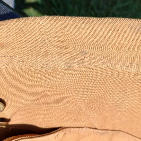 Men Carhartt Coveralls Insulated Duck Red Lining 2XL Chest 48" Inseam 28" - Picture 10 of 14